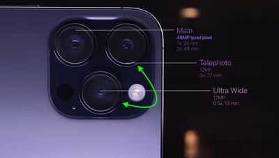 Το iPhone 15 Pro Max διαθέτει αναδιάταξη σχεδίασης κάμερας για να φιλοξενήσει φακό Periscope Το iPhone 15 Pro Max διαθέτει αναδιάταξη σχεδίασης κάμερας για να φιλοξενήσει φακό Periscope